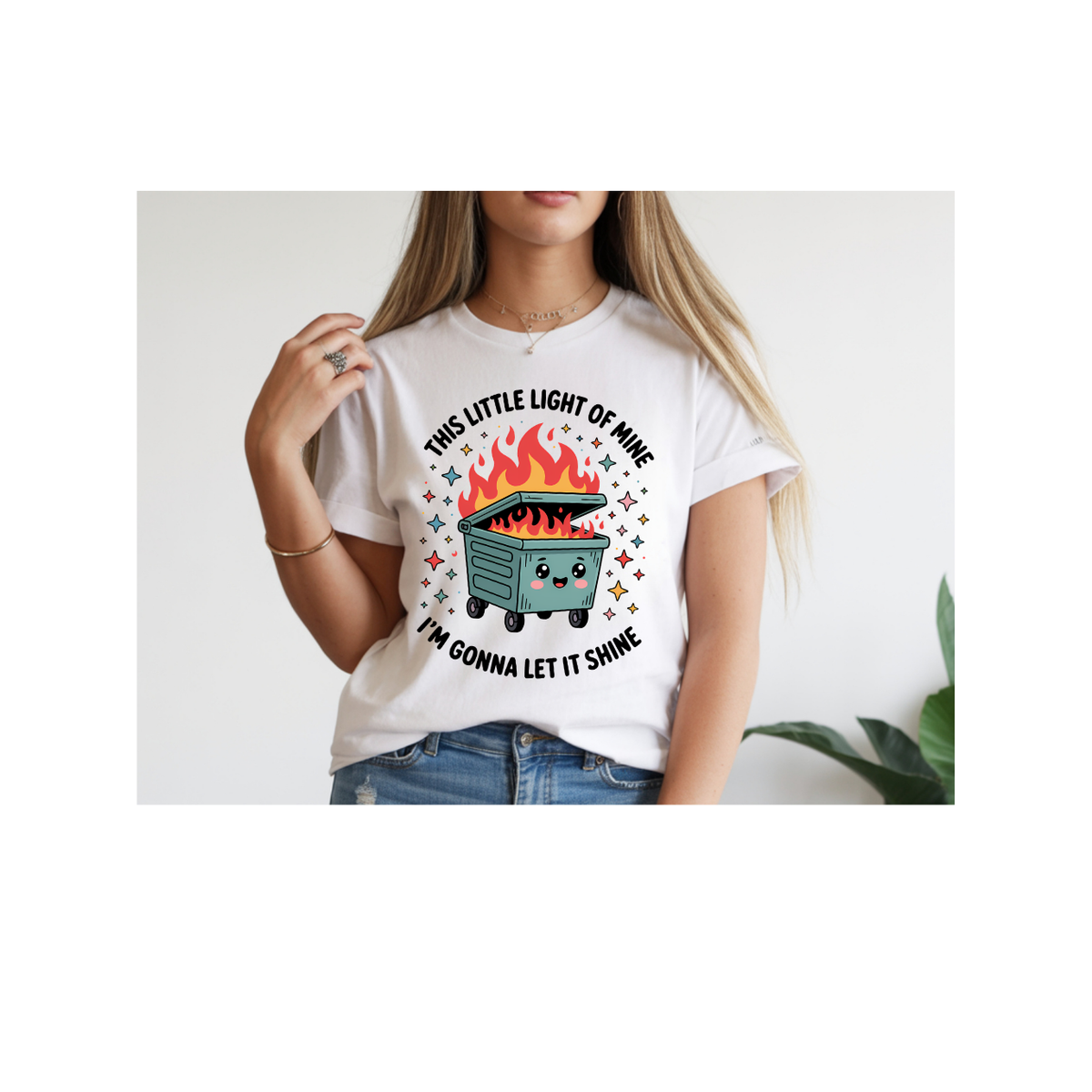 Dumpster fire tshirt