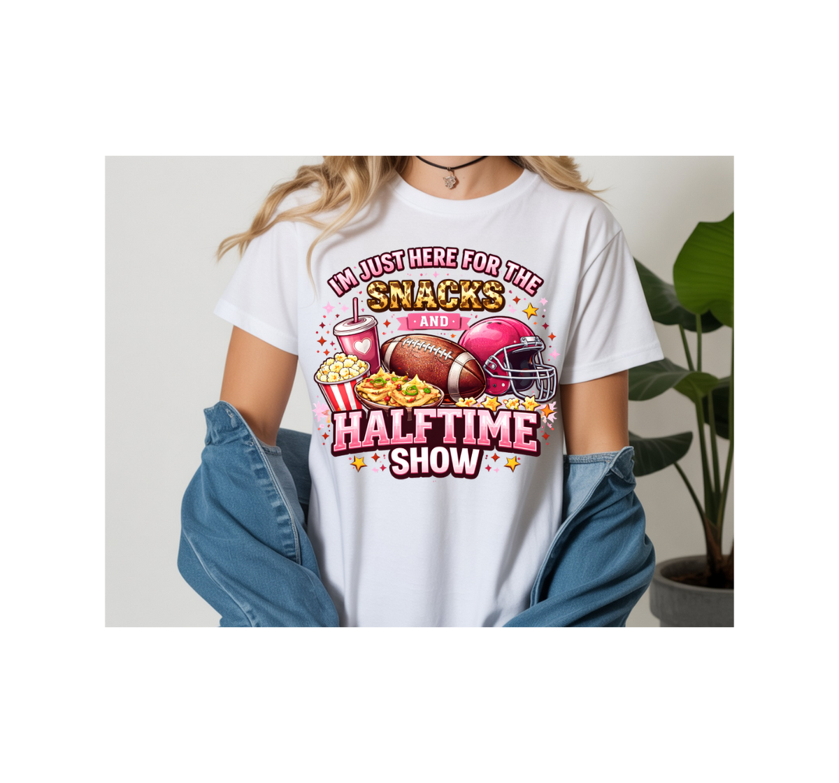 Snacks and Halftime show tshirt