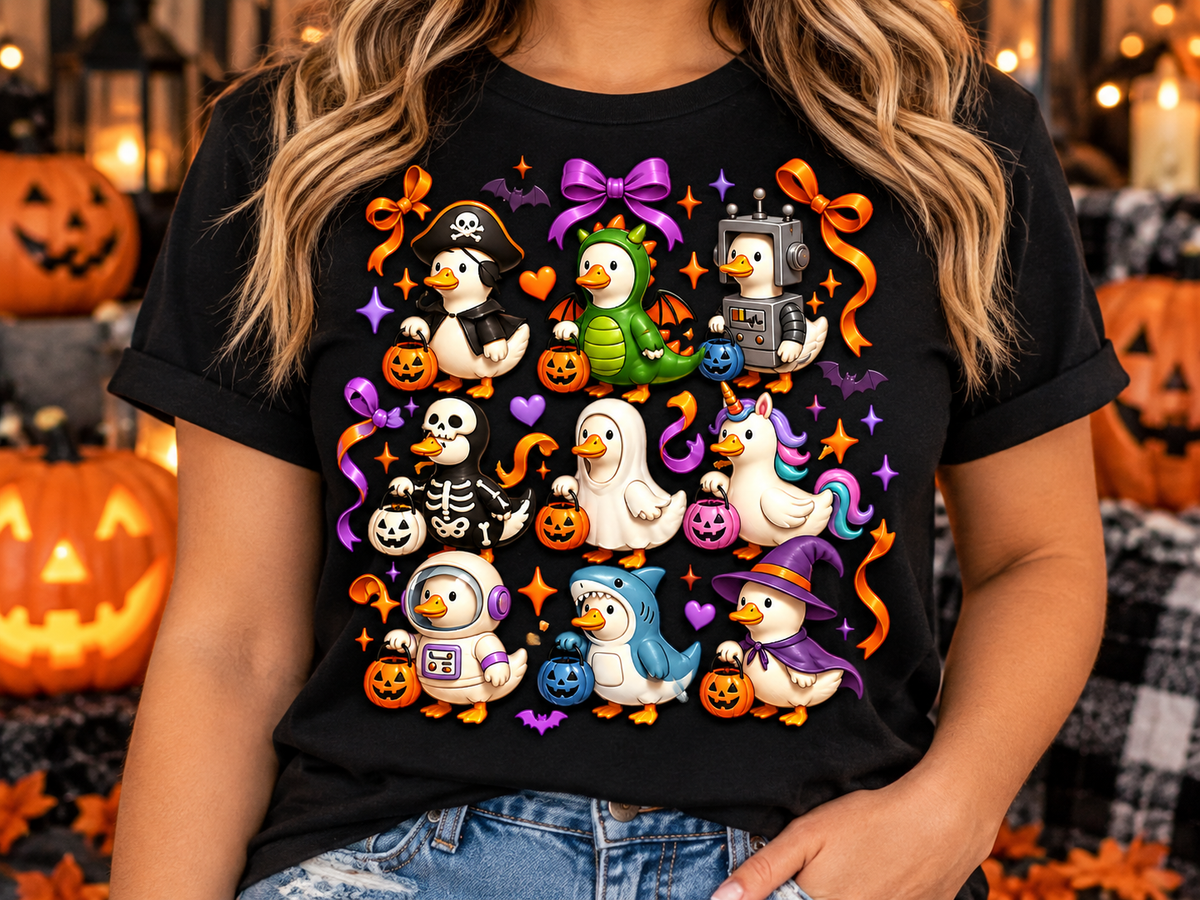 Halloween ducks tshirt