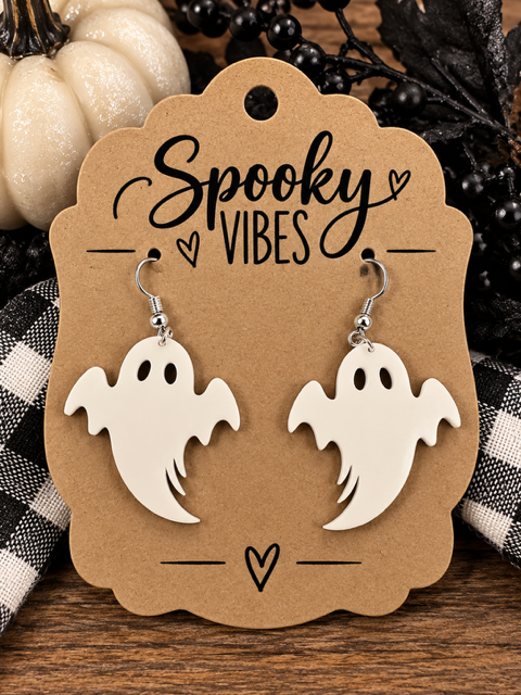 Ghost earrings