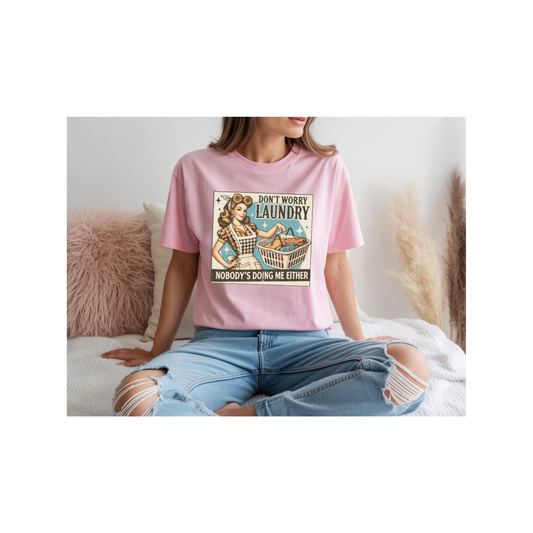 Funny laundry tshirt