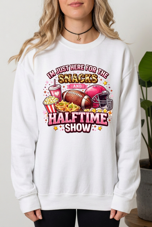 Snacks and Halftime show tshirt