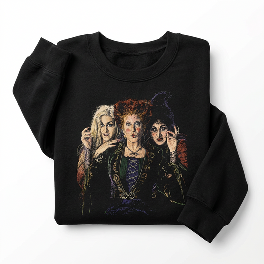 Sanderson Sisters halftone tshirt
