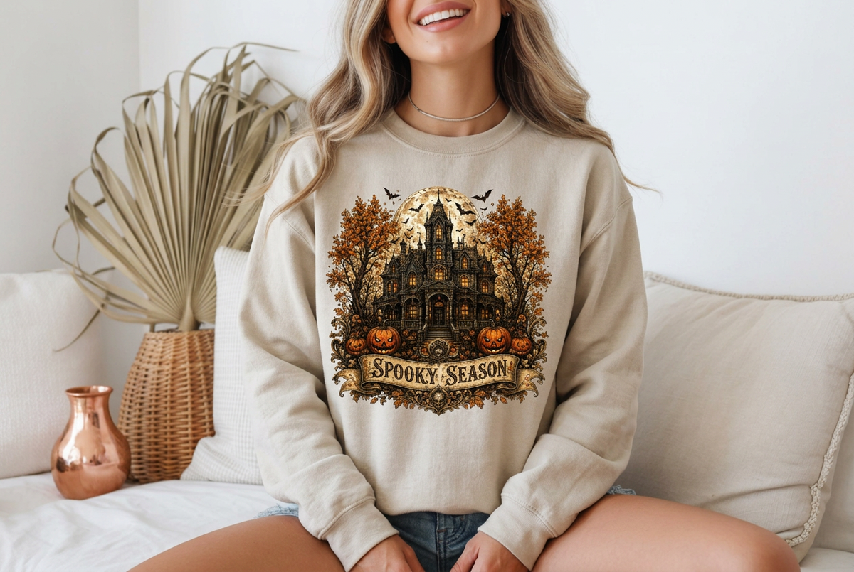 Spooky haunted House tshirt
